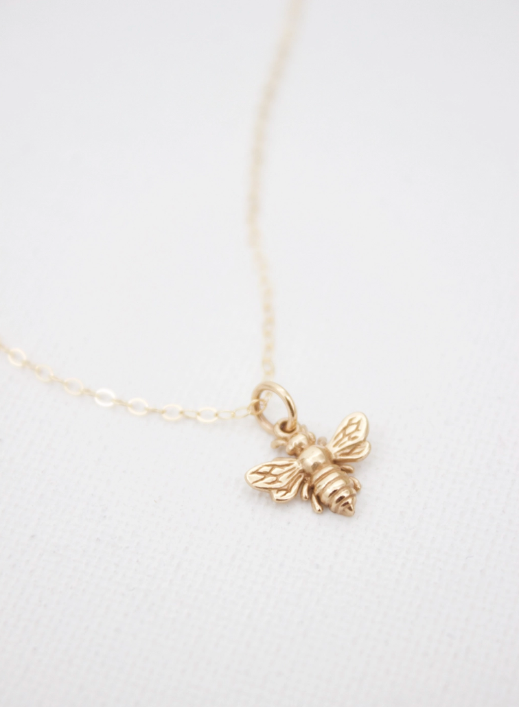 Bee Charm Necklace