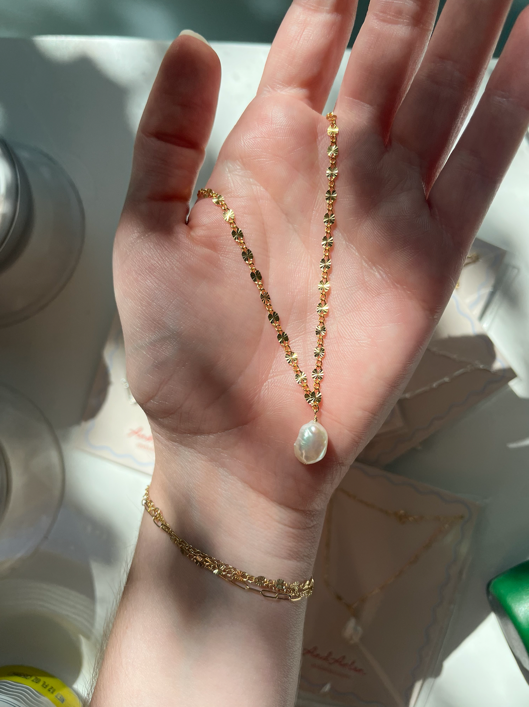 Solstice Sun Pearl Necklace [LIMITED EDITION]