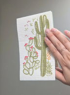 "Cacti" Sponge Cloths Set of 3
