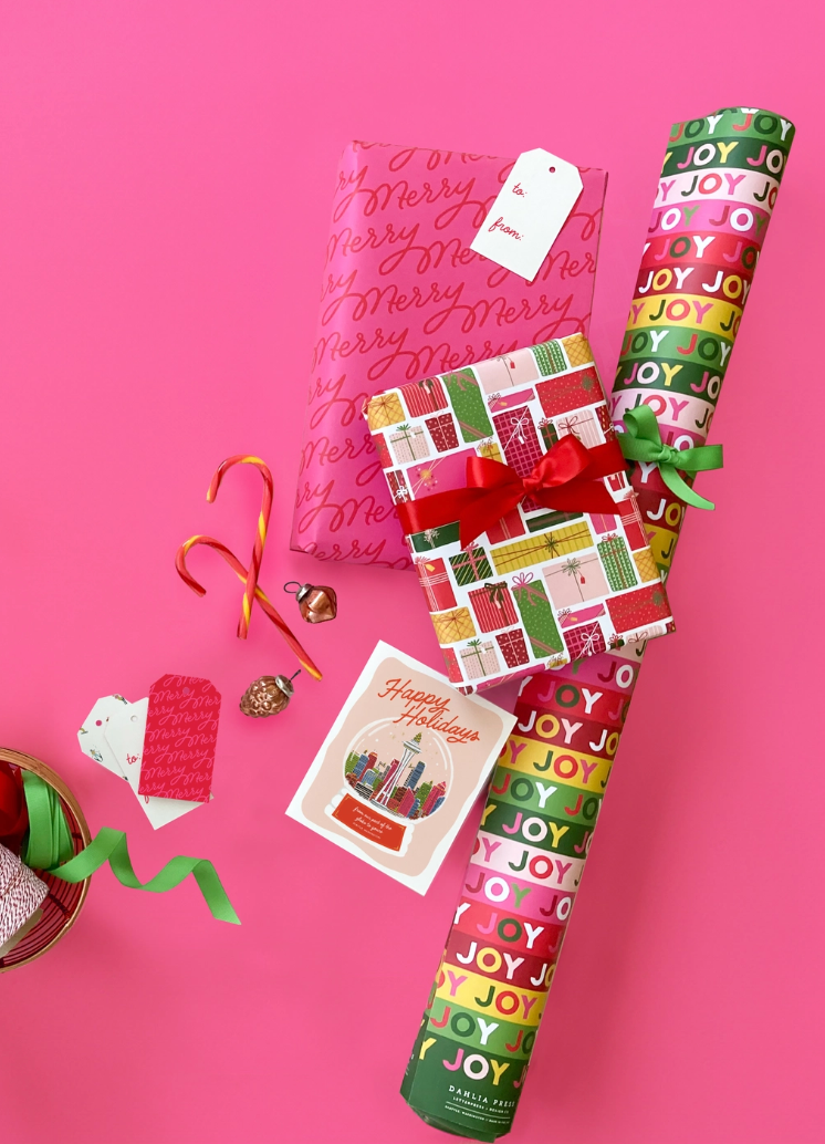 JOY Holiday Wrapping Paper
