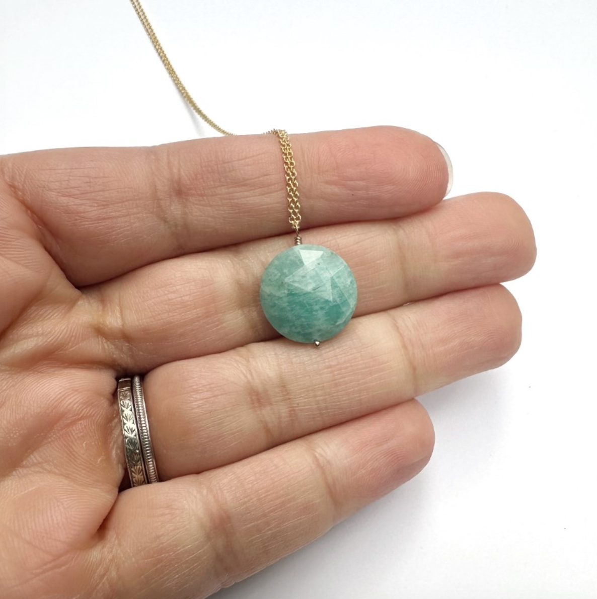 Amazonite Simple Necklace