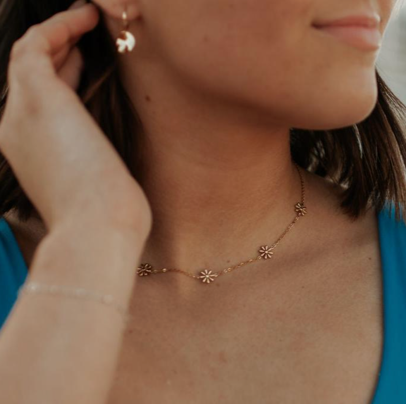 Anna Floral Necklace