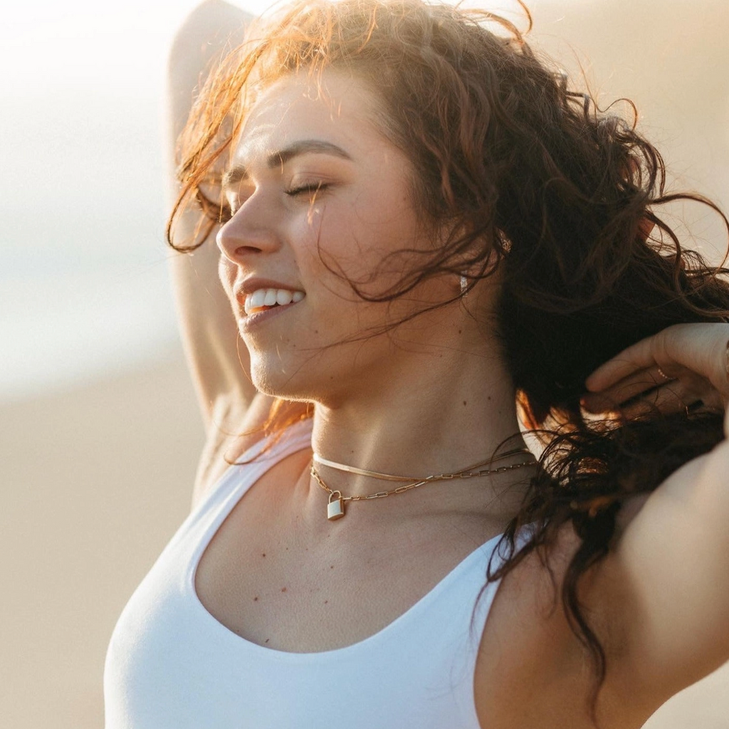 Newport Lock Pendant Necklace