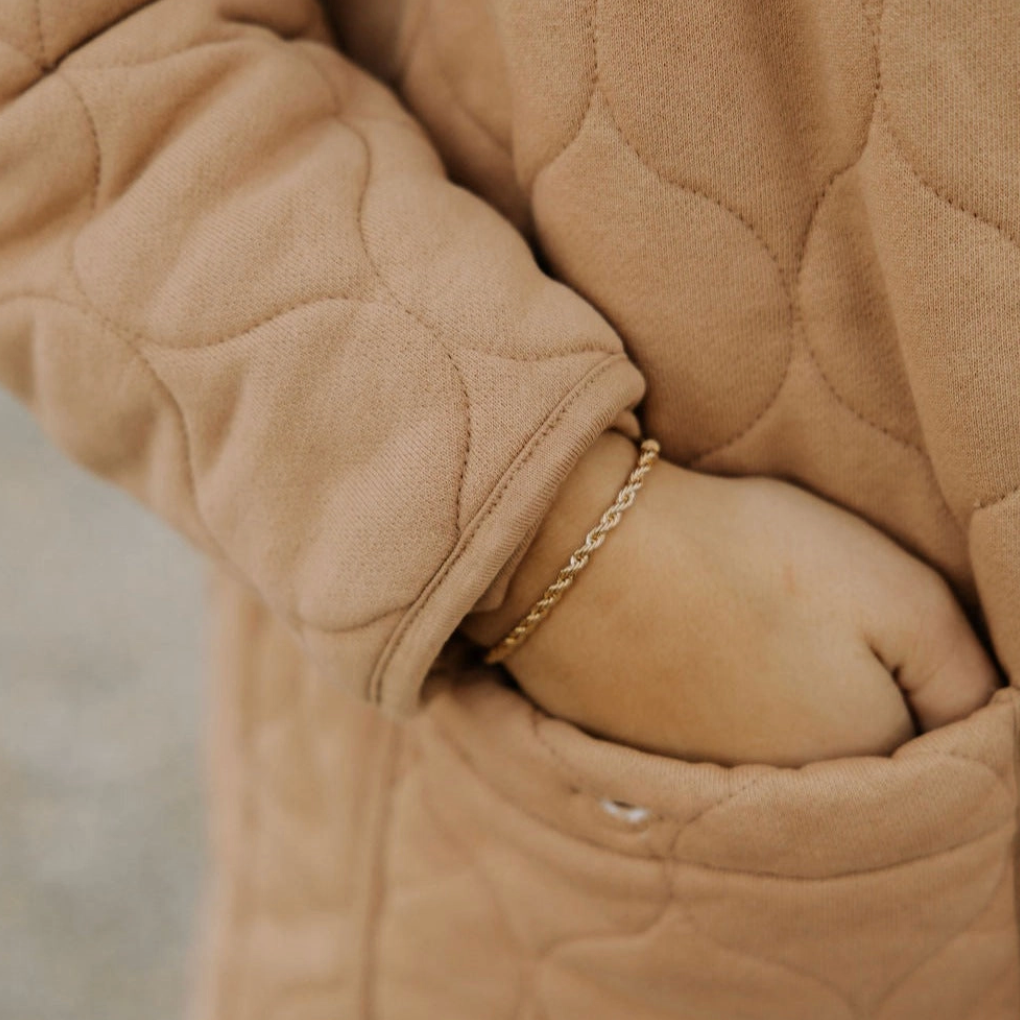 Naomi Gold Filled Rope Bracelet