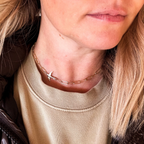 Sparrow Paperclip Chain Link Necklace