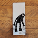 Bigfoot Tea Towel