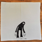 Bigfoot Tea Towel