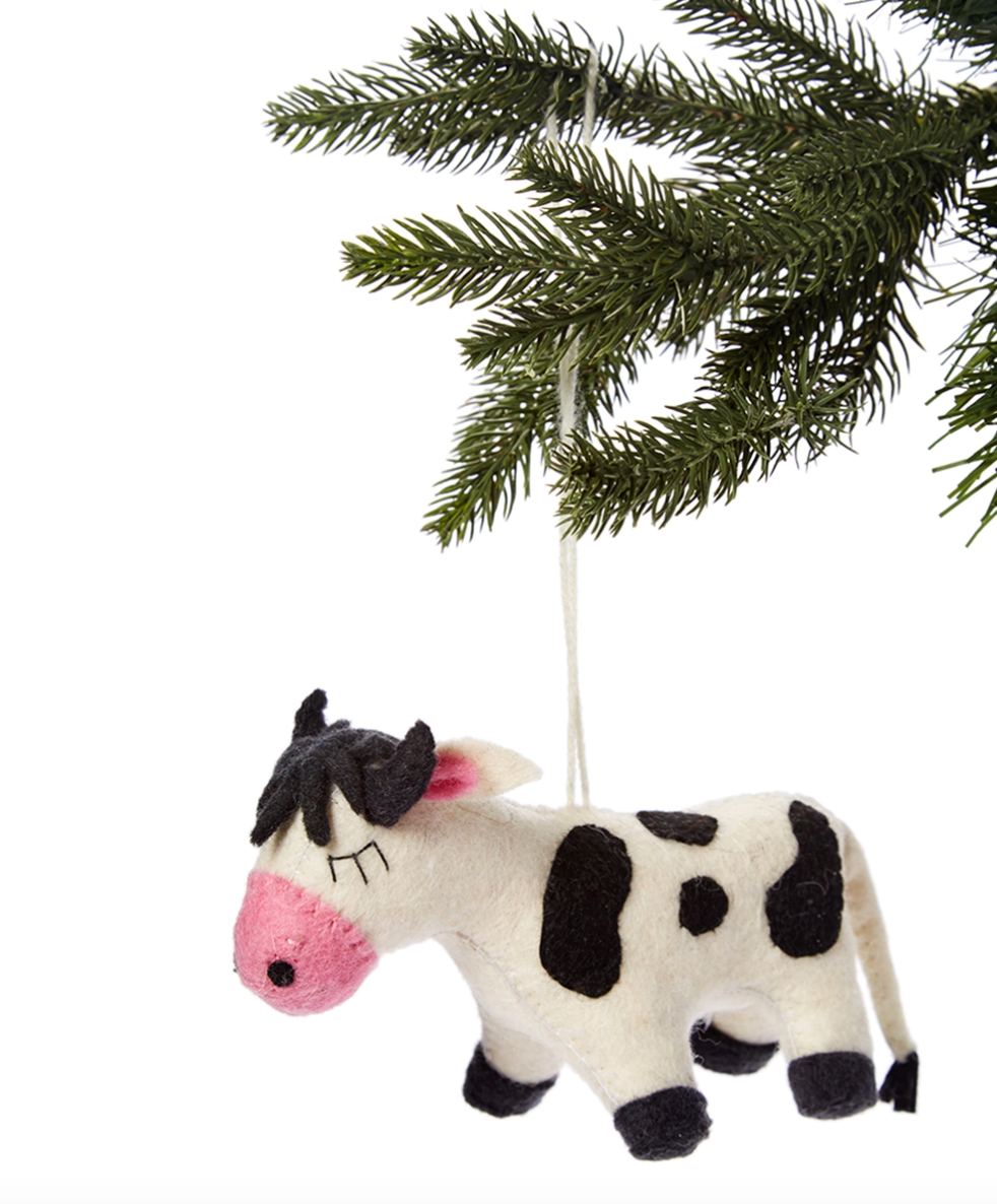 Cow Ornament