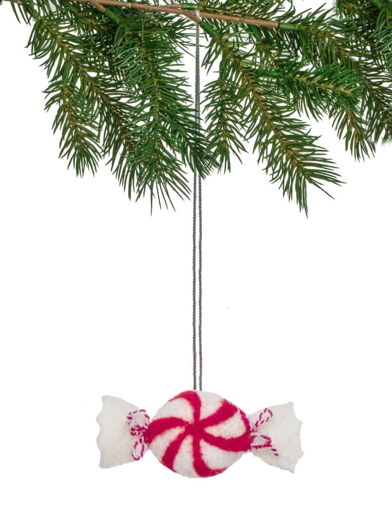 Peppermint Ornament