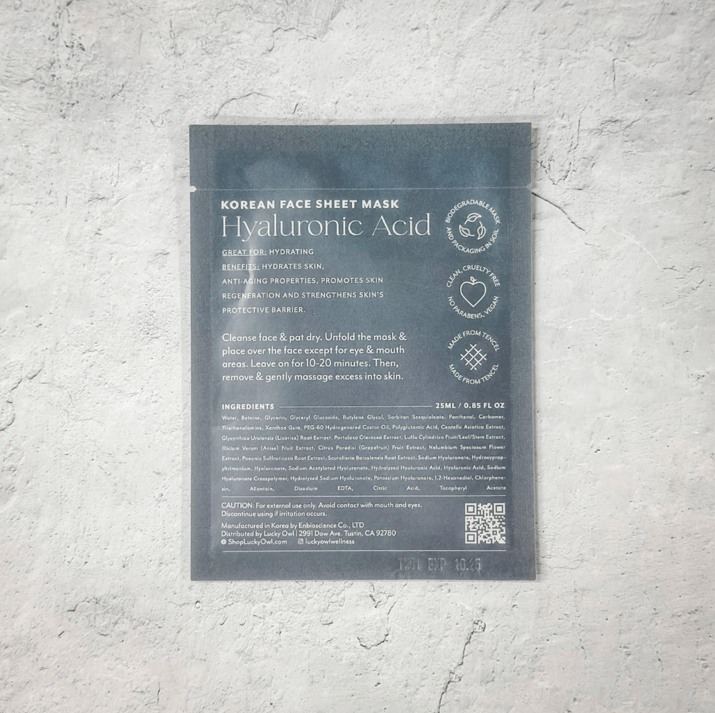 Be Your Own Magic Korean Sheet Mask