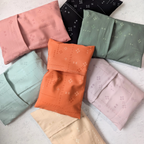 Weighted Aromatherapy Eye Pillow, Deco Stitch