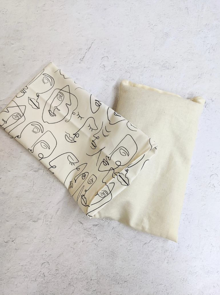 Weighted Aromatherapy Eye Pillow, Picasso Faces