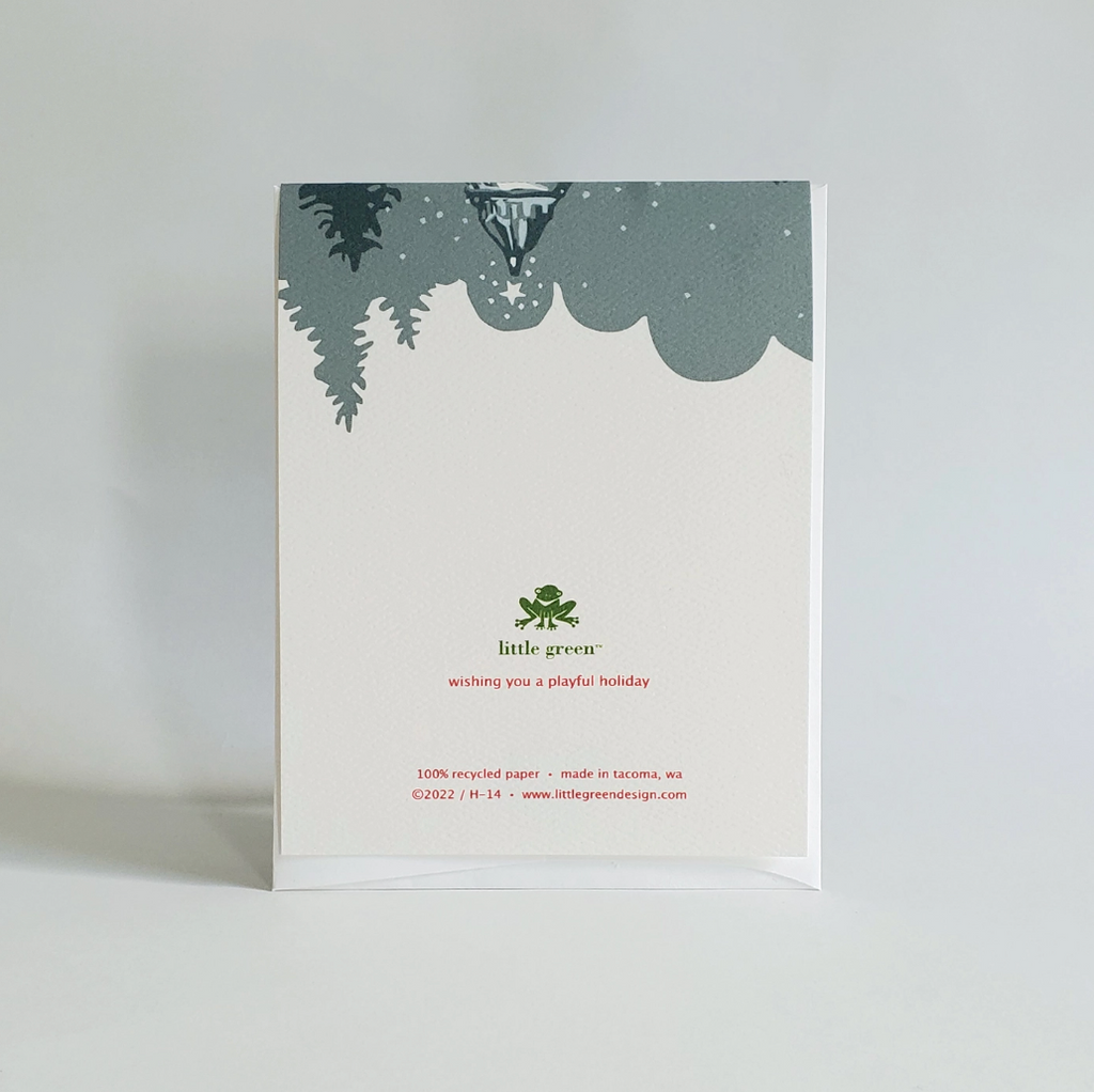 Wising You A Playful Holiday Greeting Card