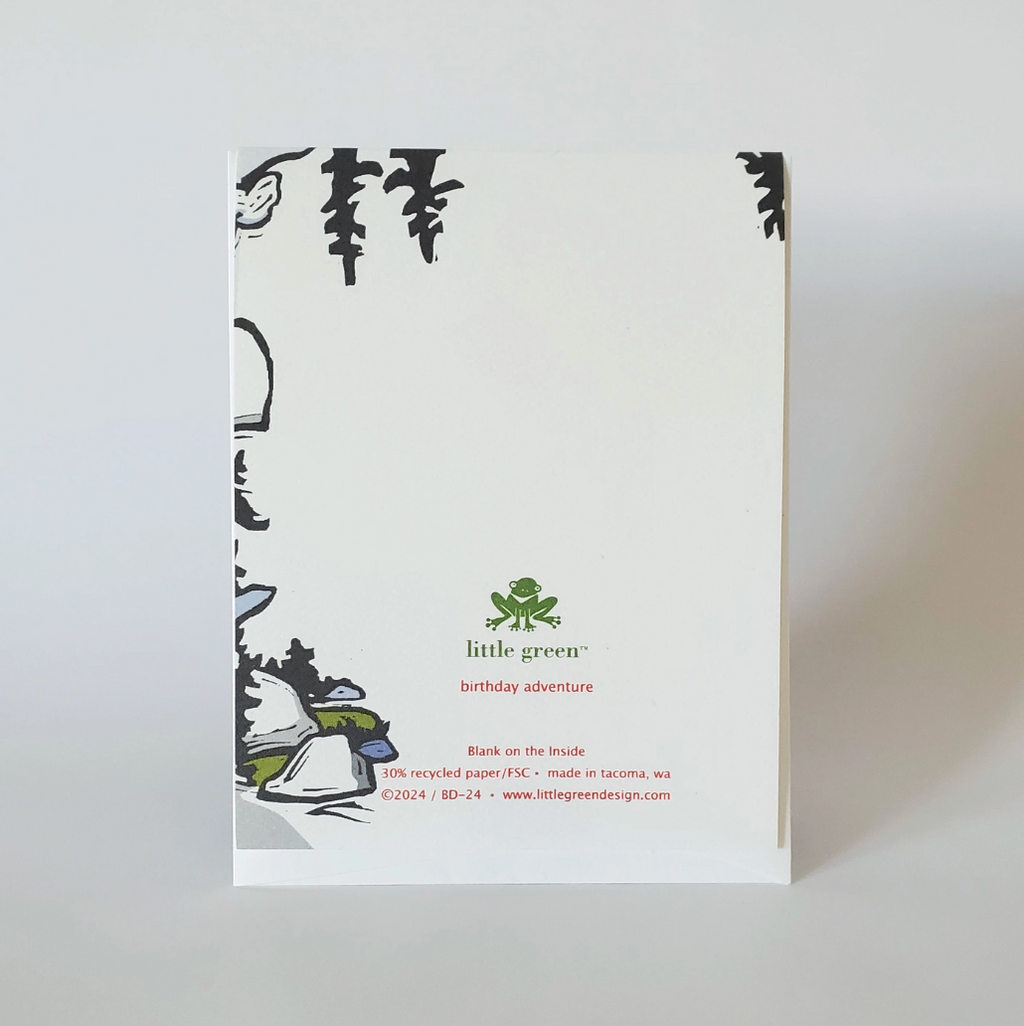 Here's to Adventure Birthday Greeting Card