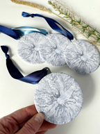 Mount Rainier, WA Ornament: Topo Map