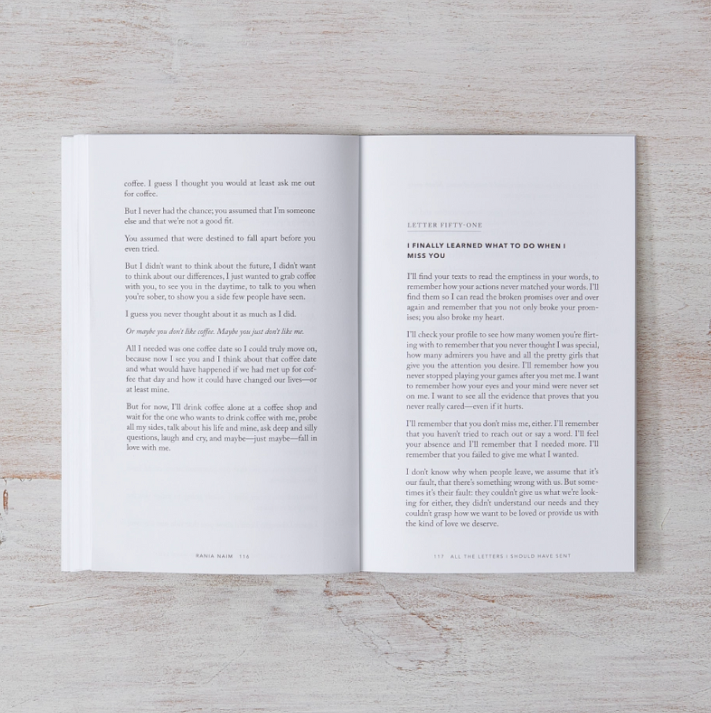 All the Letters I Should Have Sent