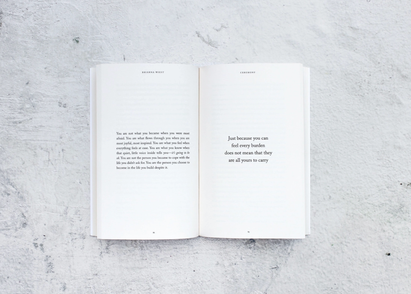 Ceremony by Brianna Wiest