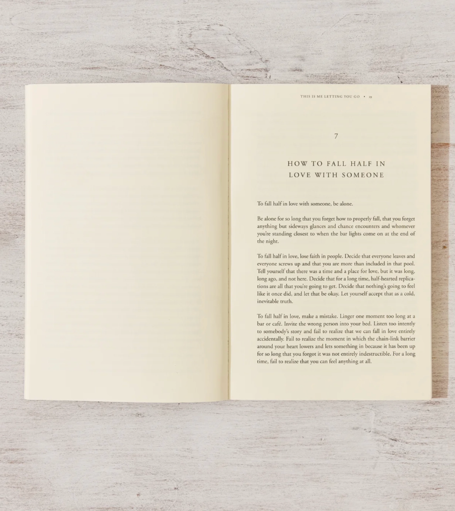 This Is Me Letting You Go