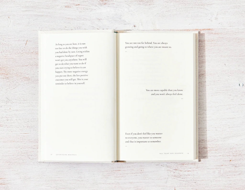 All That You Deserve