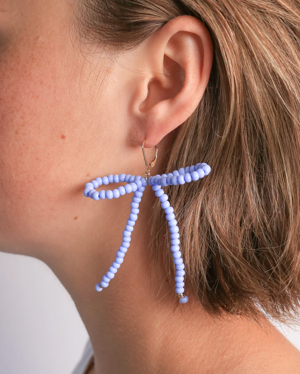 Mini Bow Earrings - December Spring