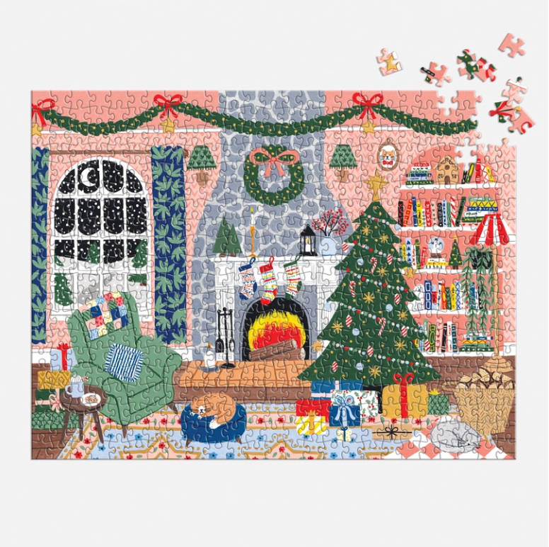 Home For the Holidays 500 Piece Advent Puzzle Calendar