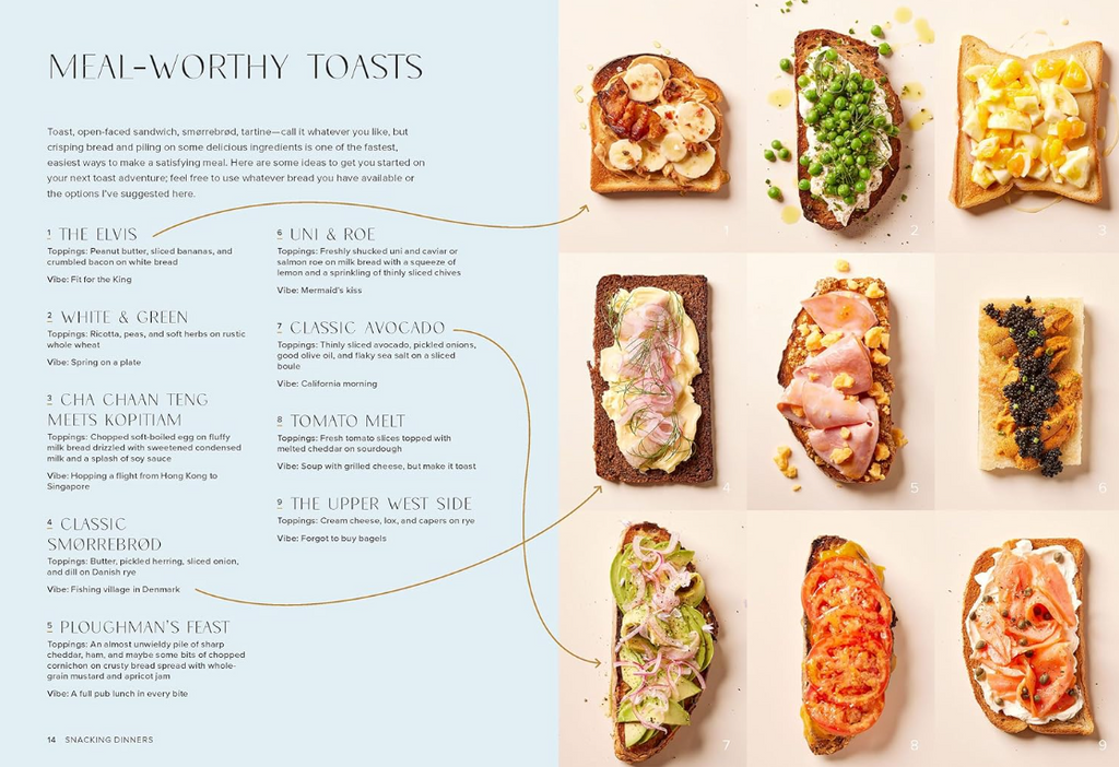 Snacking Dinners: 50+ Recipes for Low-Lift, High-Reward Dinners That Delight