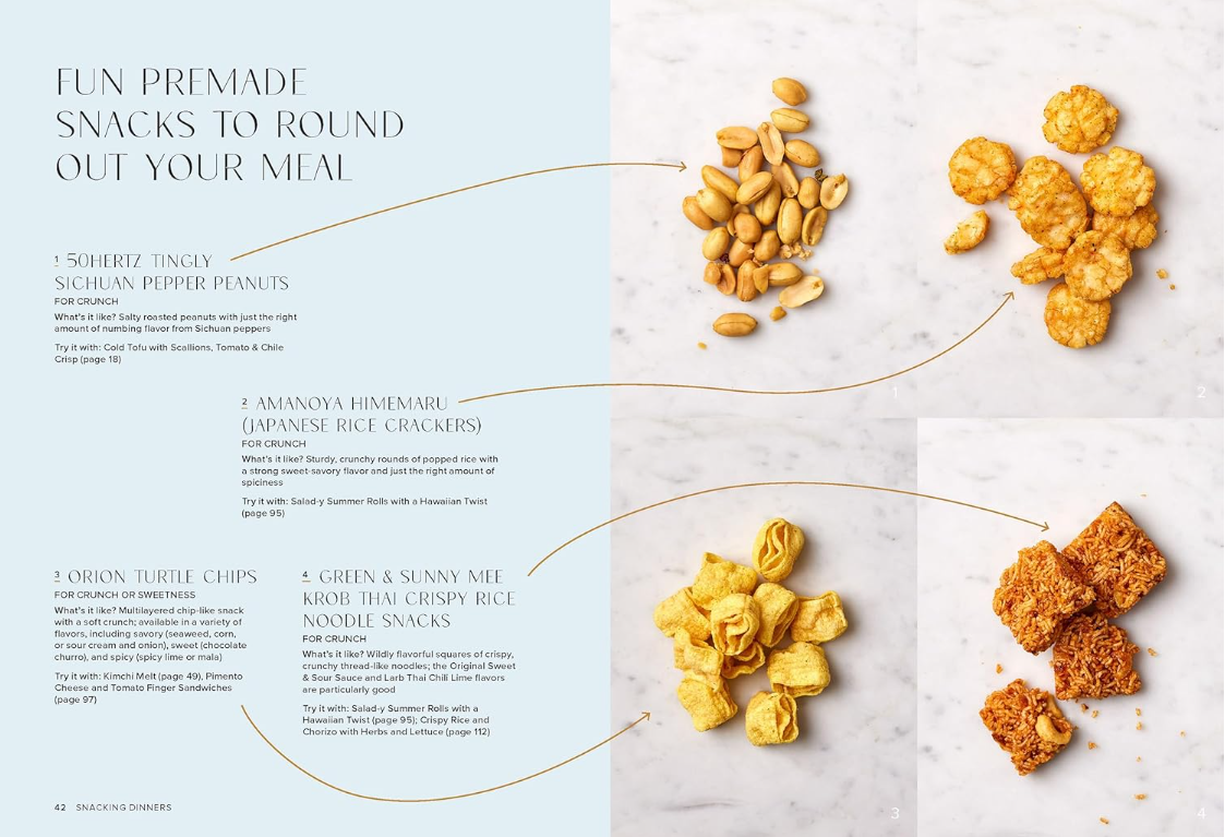 Snacking Dinners: 50+ Recipes for Low-Lift, High-Reward Dinners That Delight