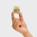 Midi Ursa Claw in Olive Check