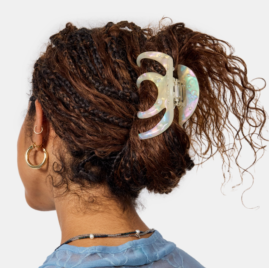 Octopus Claw in Large Pearl Shimmer