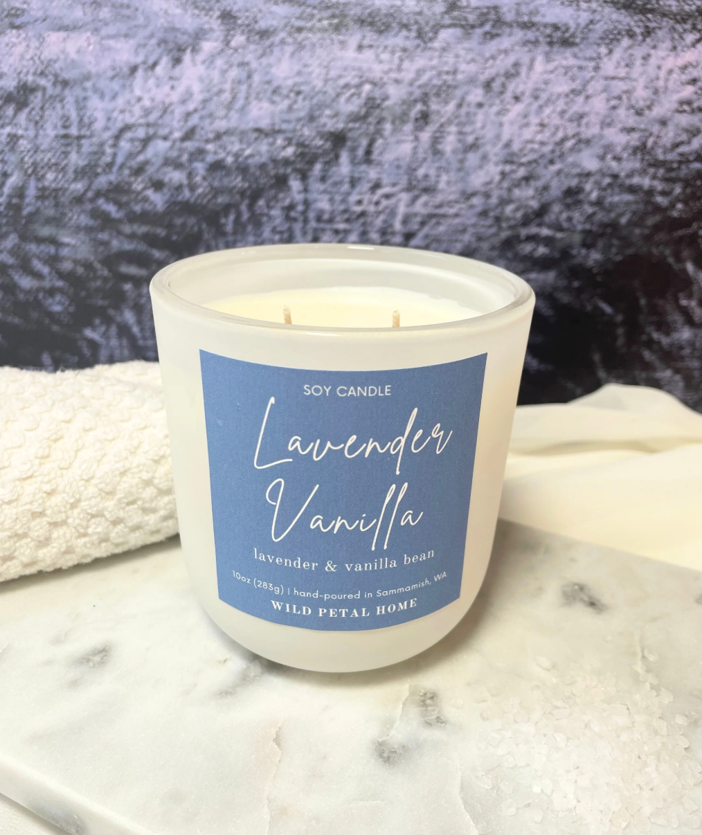 Lavender Vanilla Candle