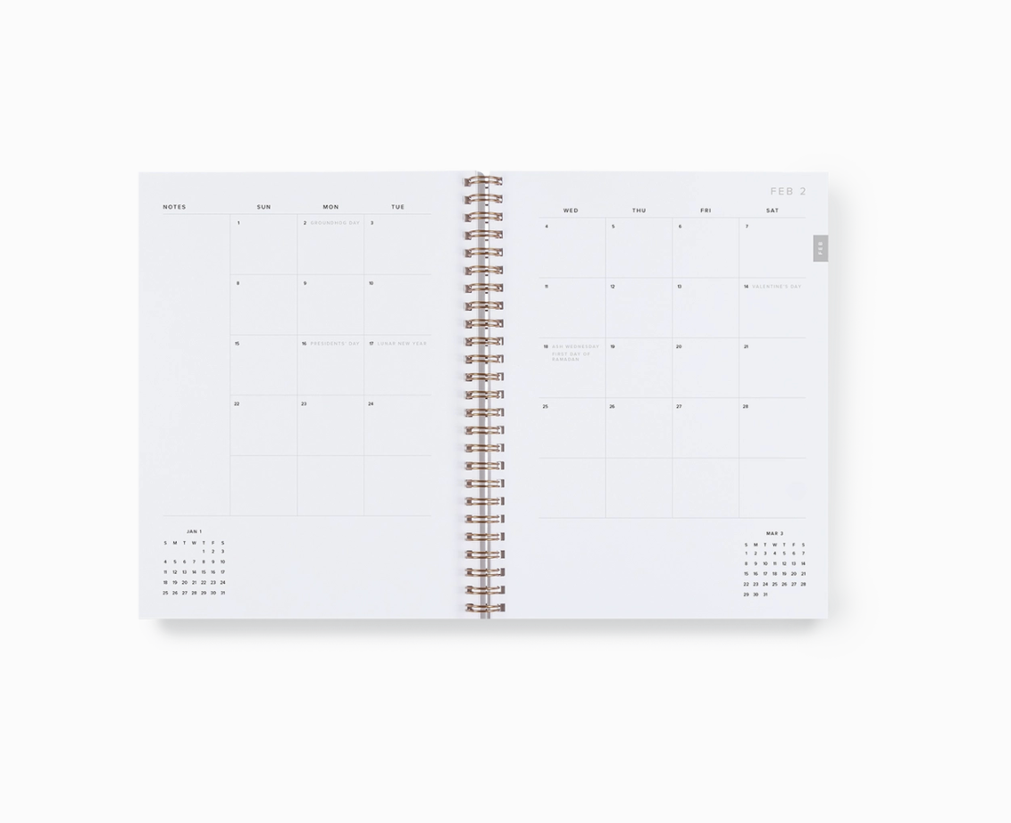 2026 Year Task Planner, Compact
