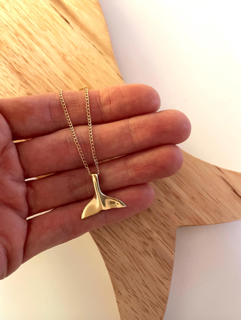 Kels Whale Tail Necklace