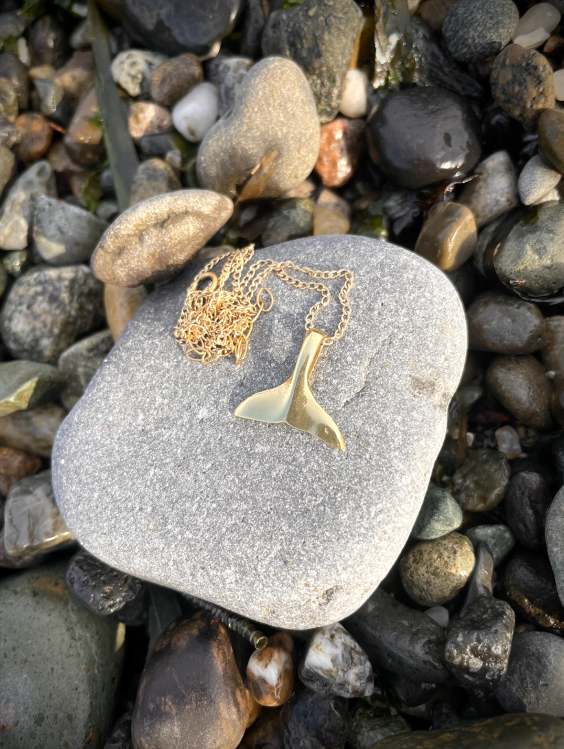 Kels Whale Tail Necklace