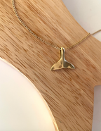 Kels Whale Tail Necklace