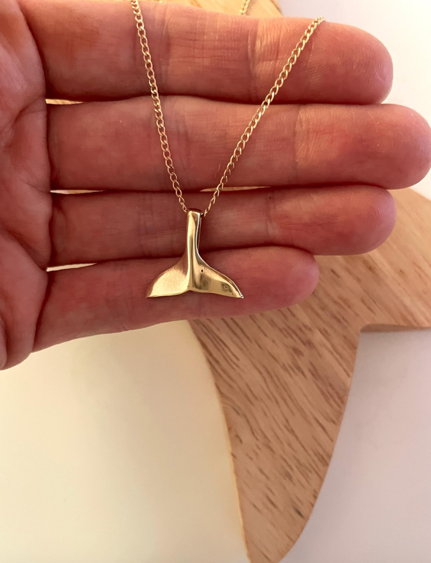 Kels Whale Tail Necklace