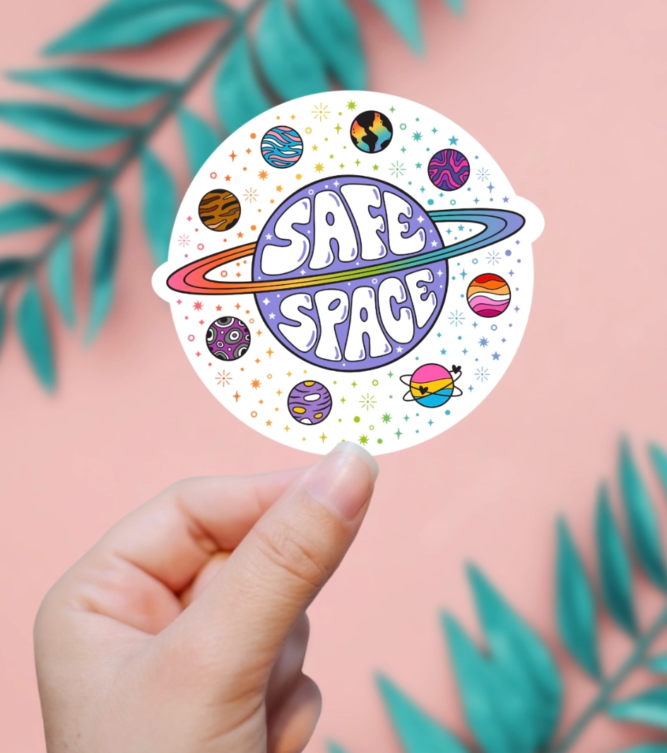 Safe Space Sticker