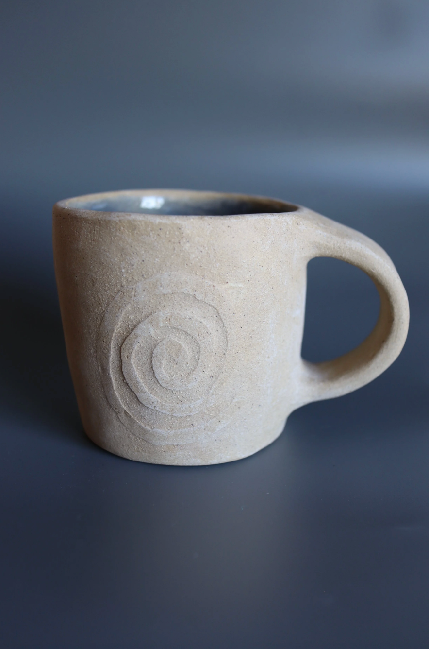 Sandy Spiral Mug