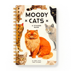 Brass Monkey Moody Cats Sticker Book