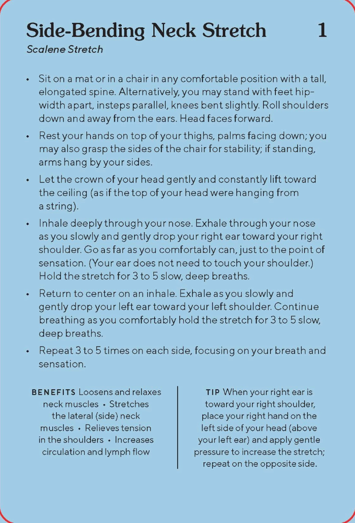 Stretch and Breathe Deck