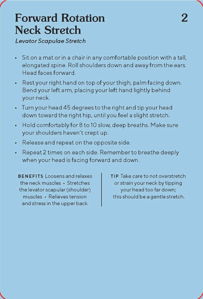 Stretch and Breathe Deck