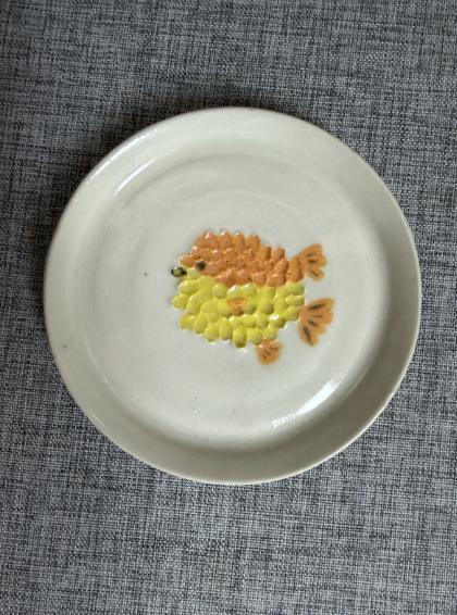 Puffer Fish Garlic Grater Dish