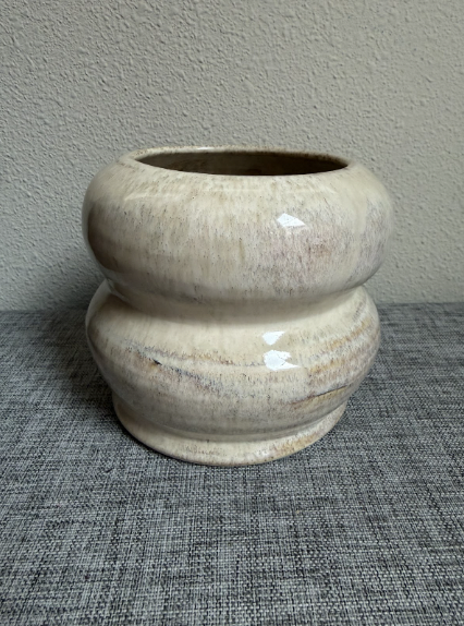 Tan Bubble Vase