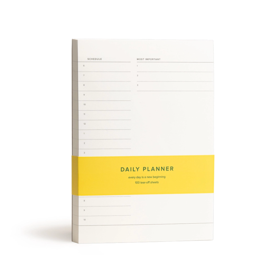 Daily Planner Pad