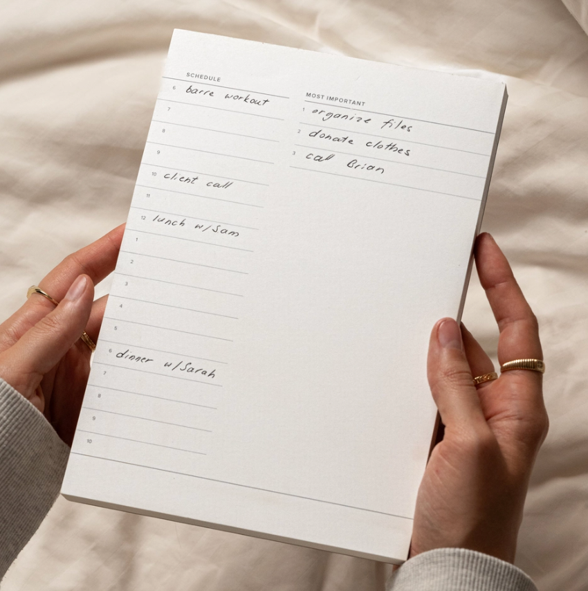 Daily Planner Pad