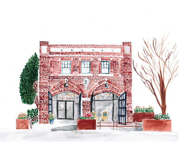 Station 7 One-of-a-Kind Art Print