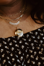 Round Locket Necklace