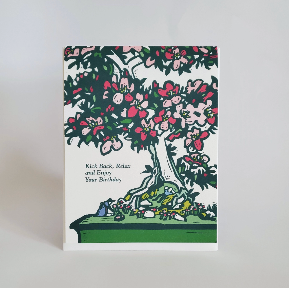 Kick Back Relax Birthday Greeting Card