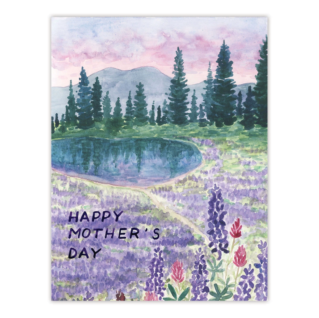 Happy Mother's Day Hiking Greeting Card
