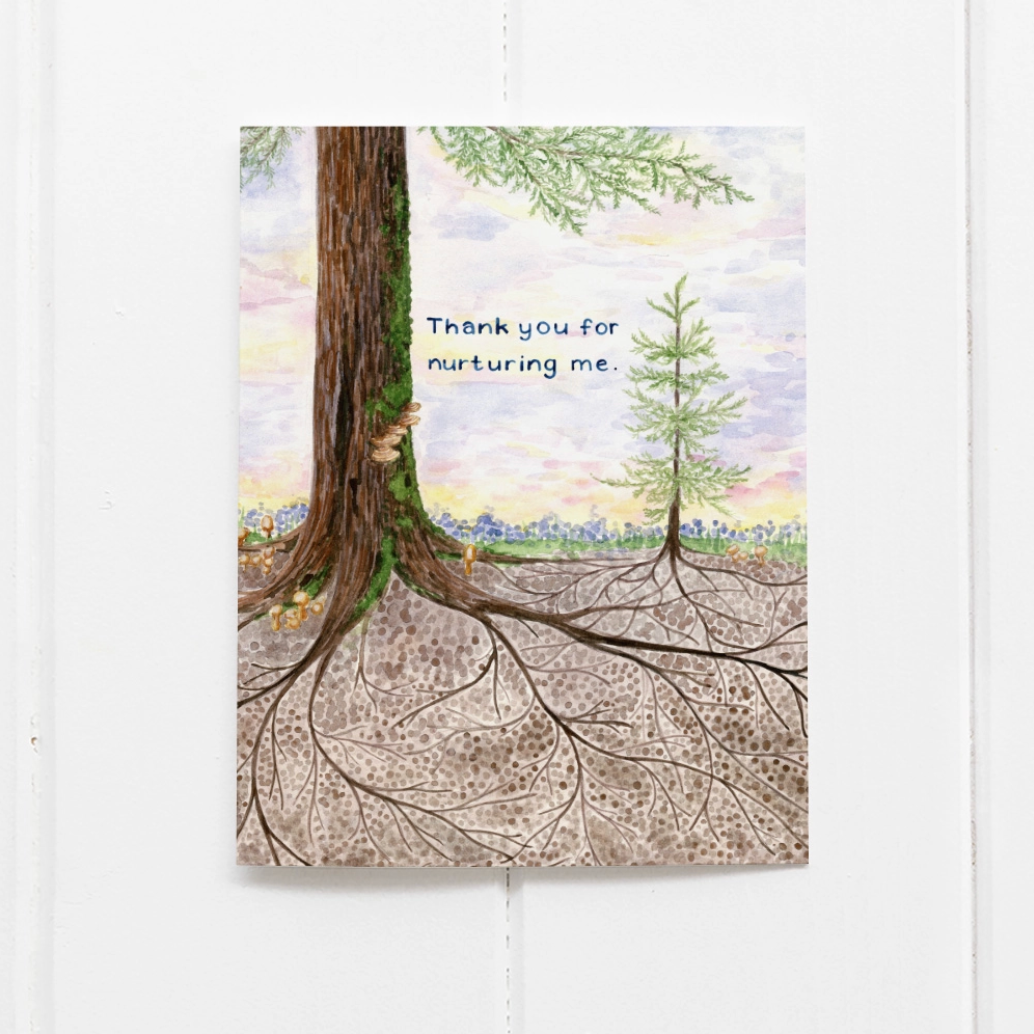 Nurturing Me Greeting Card