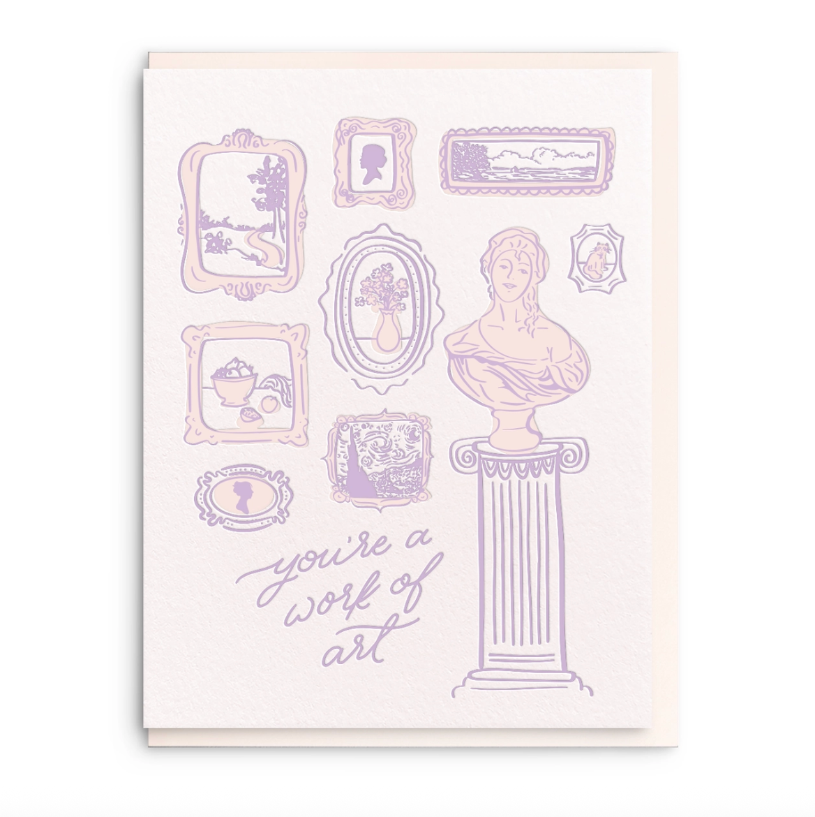 Work of Art Greeting Card